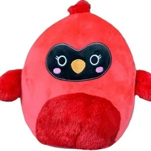 Red Cardinal bird squishmallow 12inch